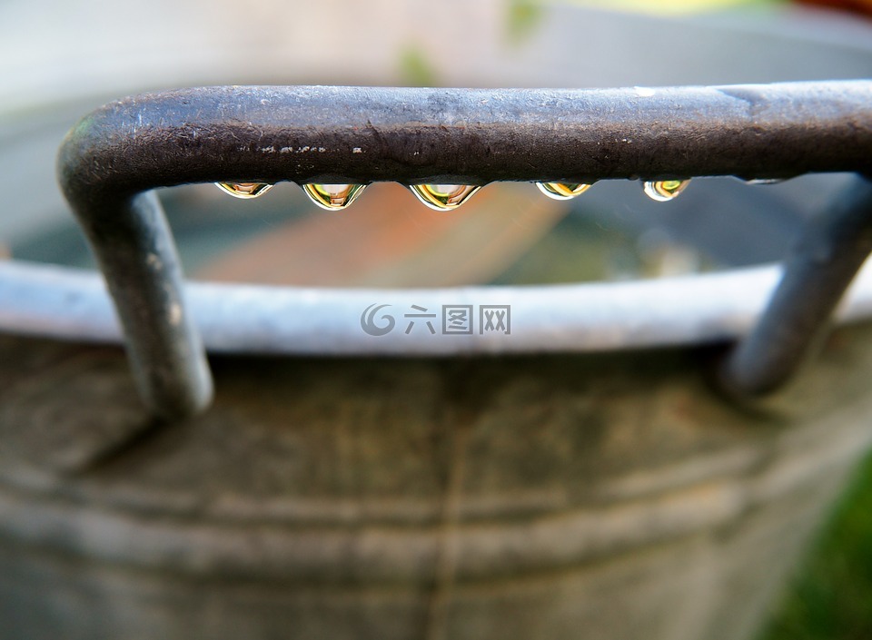 一滴水,水,雨