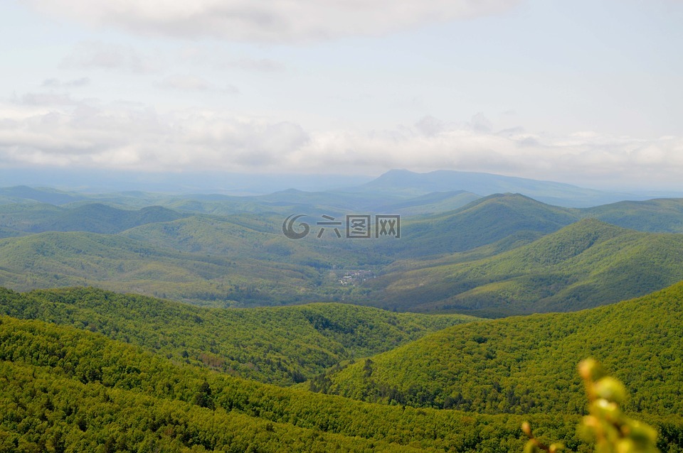 山,高加索山脈,庫(kù)班