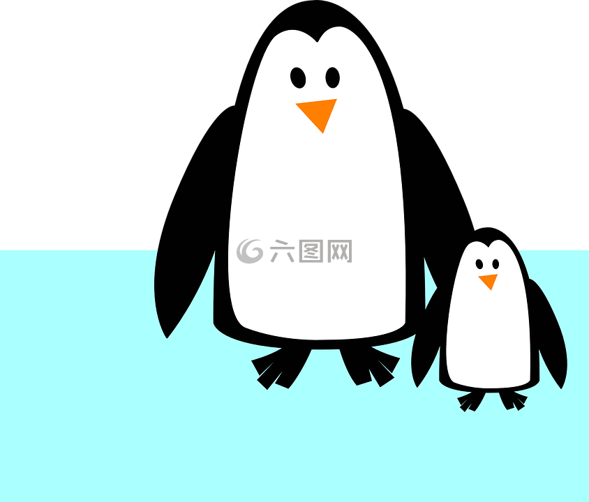 企鵝,動(dòng)物,小企鵝