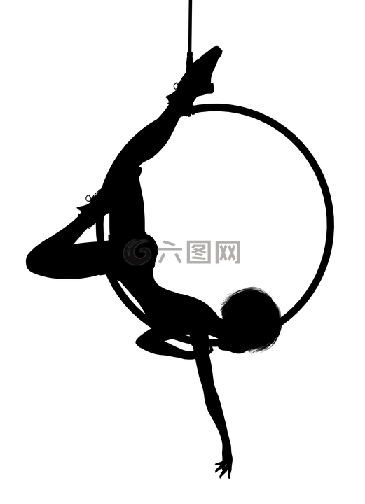 剪影,女孩,品種