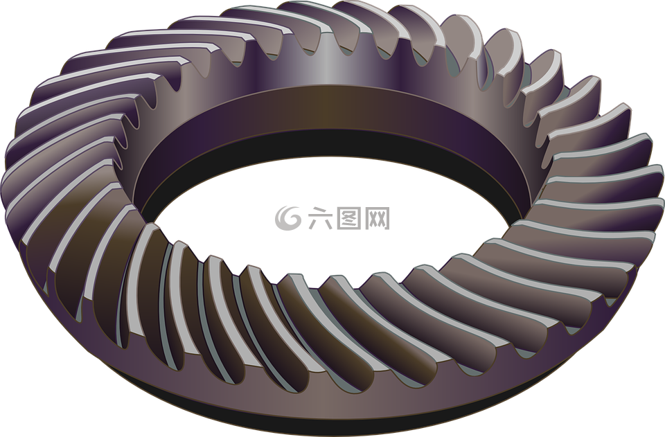 齒輪,螺旋錐齒輪,錐齒輪