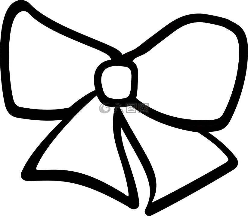 色帶,頭發(fā),弓