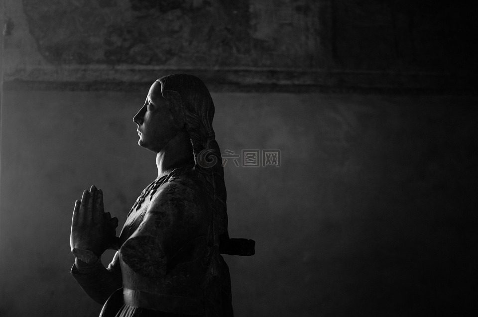 雕塑,剪影,米蘭