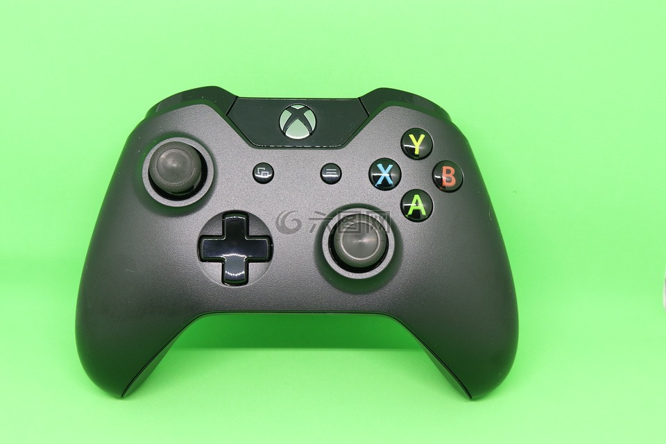 xbox一個控制器,游戲，控制器,控制器
