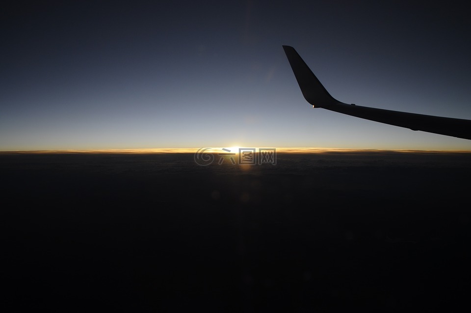 天空,云層上方,飛機(jī)