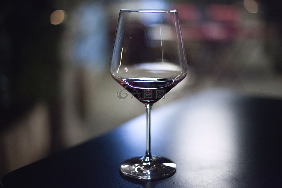 酒杯,紅酒,喝