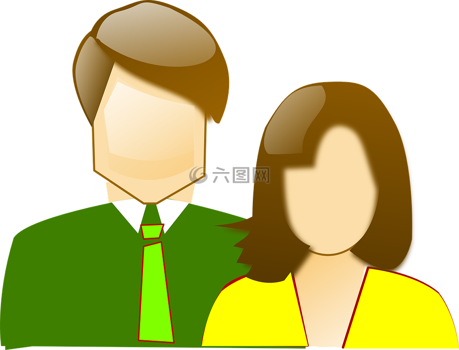 夫婦,兩,父母