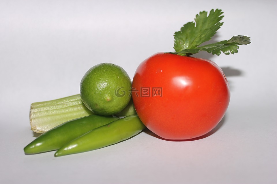 西红柿,蔬菜,水果