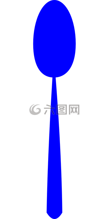 勺子,餐具,側(cè)影