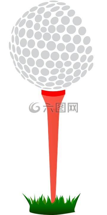 高爾夫,運動,球
