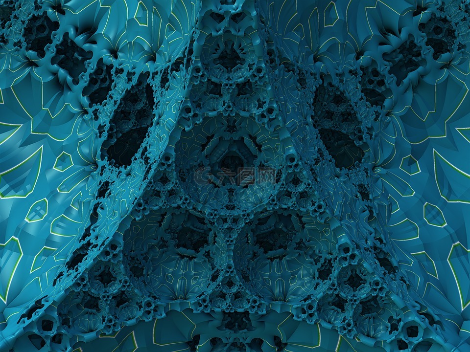 分形,給予,3d