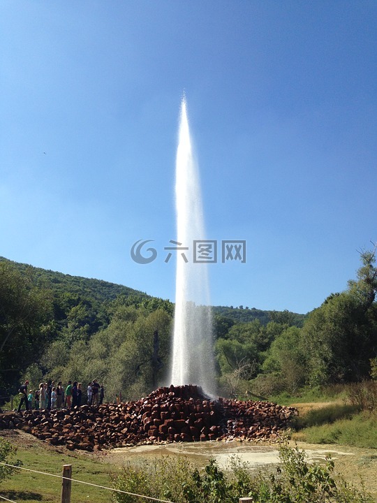 噴泉,安德納赫,水
