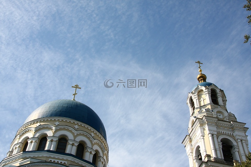 吉洪诺夫沙漠,寺,俄罗斯