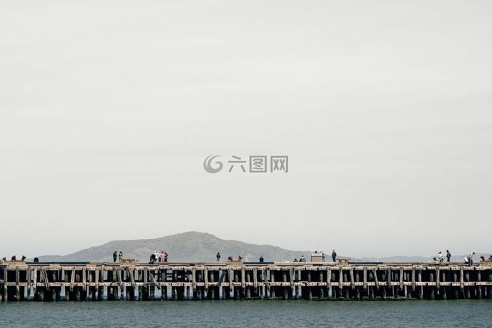 自然,水,山