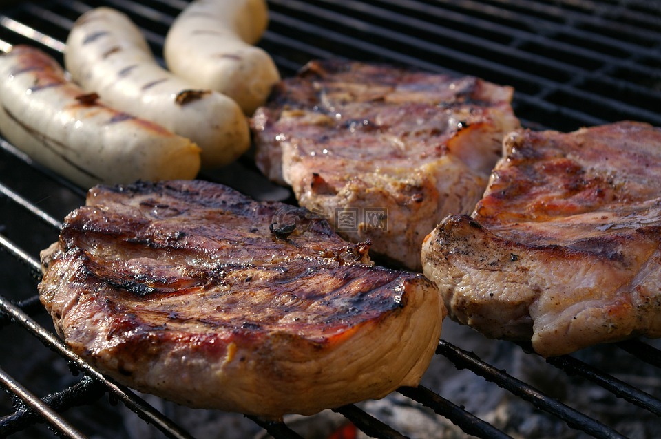 烤肉,燒烤,肉