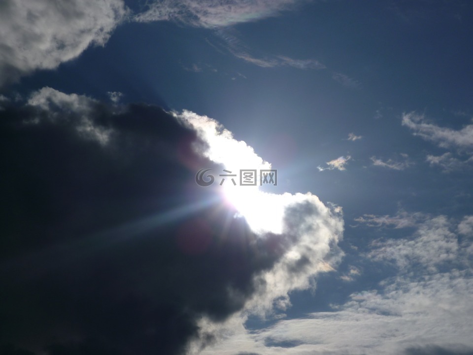 云,太陽(yáng),突破