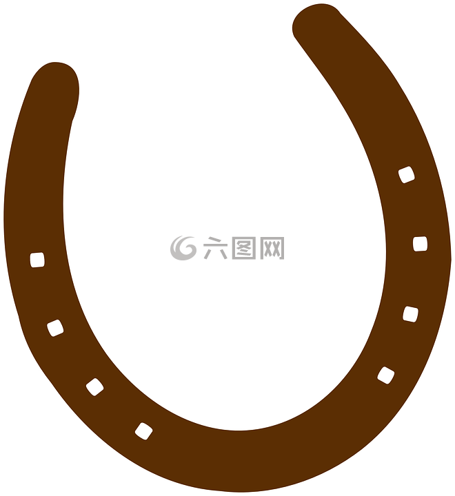 馬蹄鐵,棕色,金屬