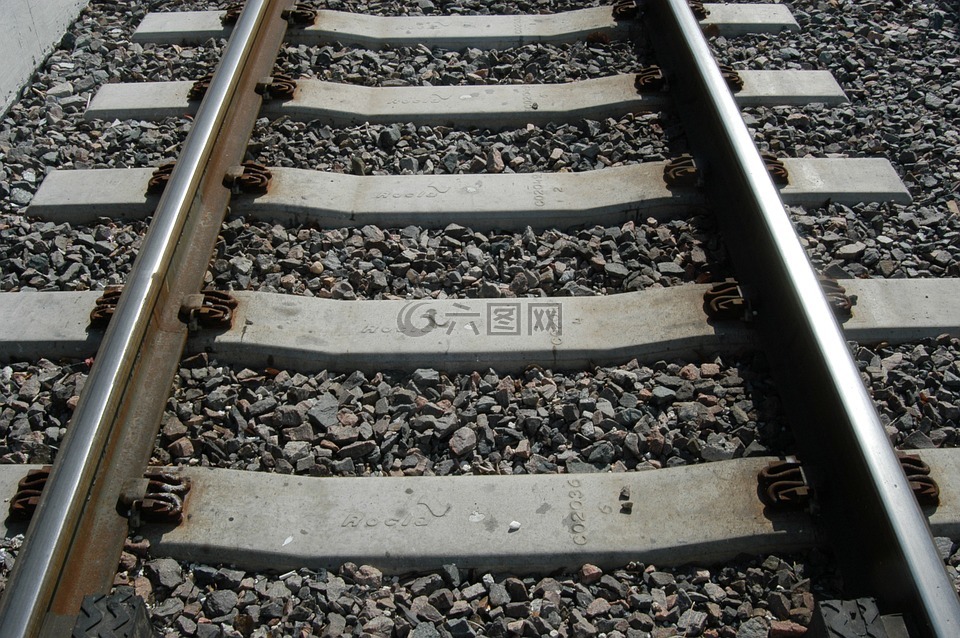 抽象,火車,鐵