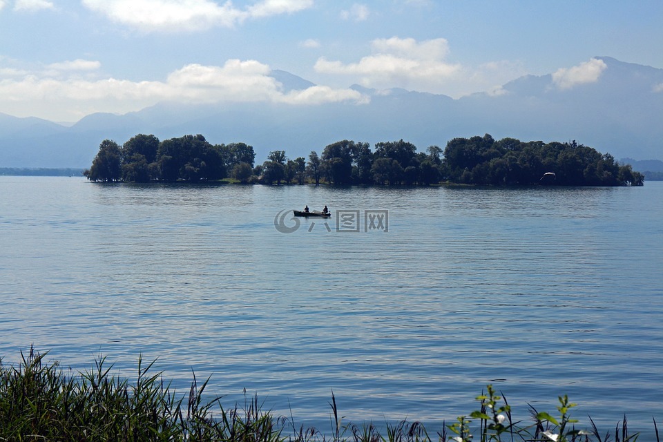 基姆湖,湖,引导
