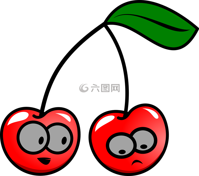 櫻桃,紅色,水果