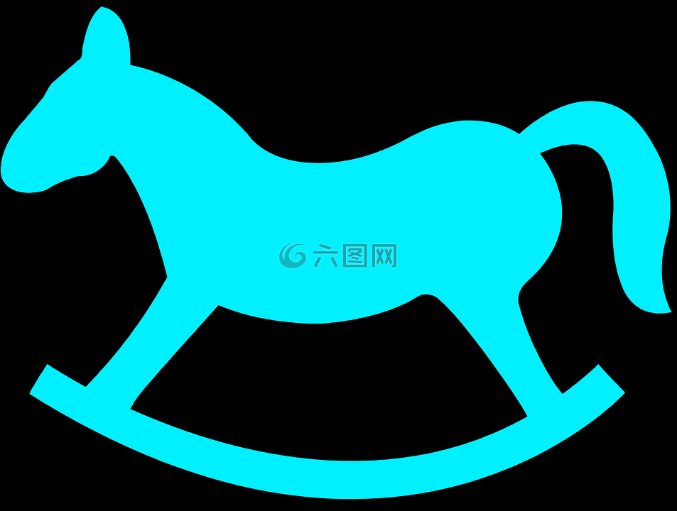 搖馬,玩具,童年