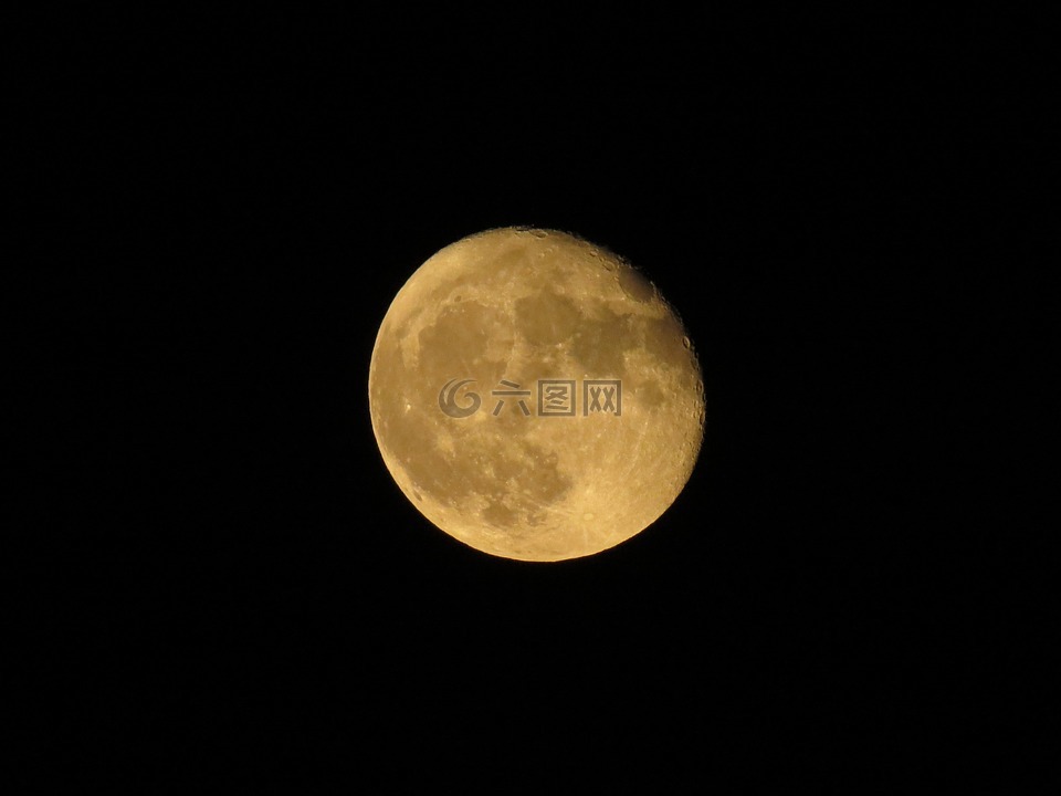 月亮,天然衛(wèi)星,獵人
