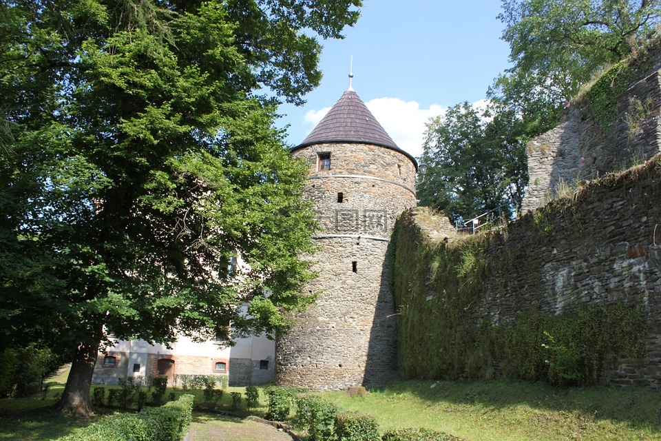 burgruine,喜鵲山,景觀