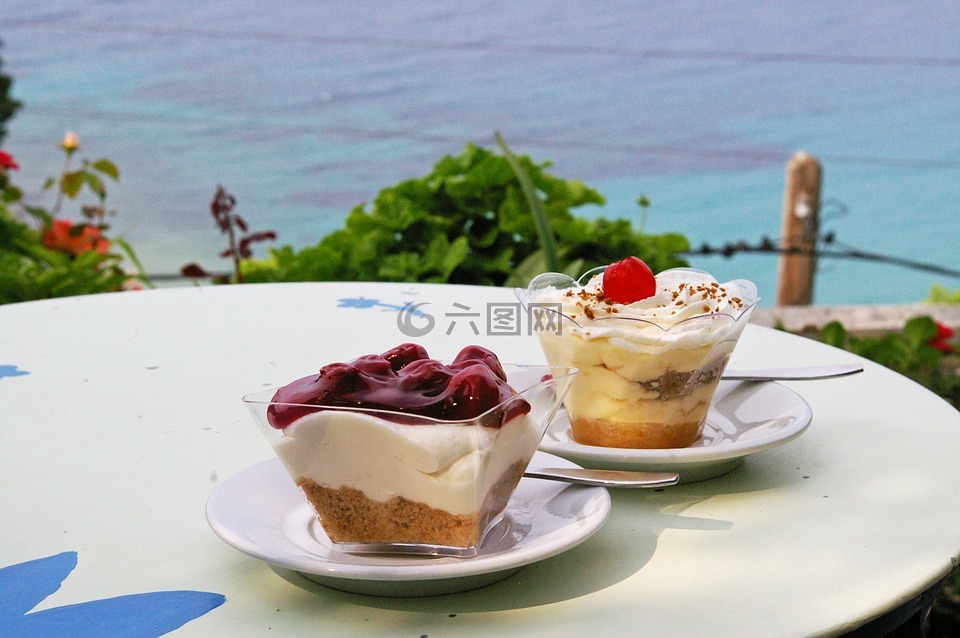 假期,蛋糕,美味
