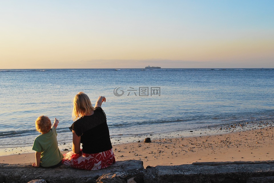 母親,兒子,指點(diǎn)