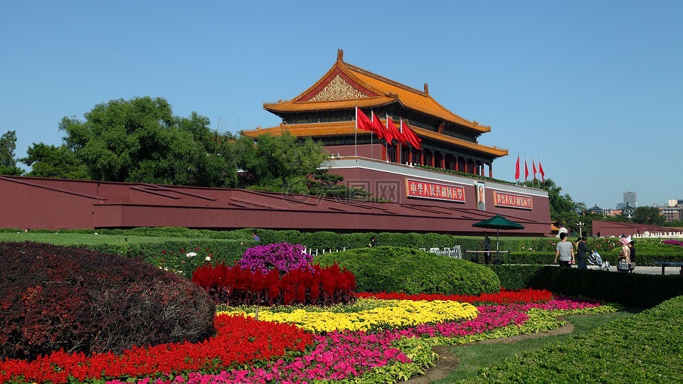 北京,天安门,国庆节