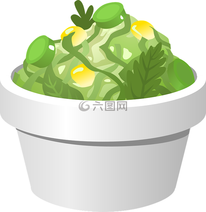 沙拉,菜,碗
