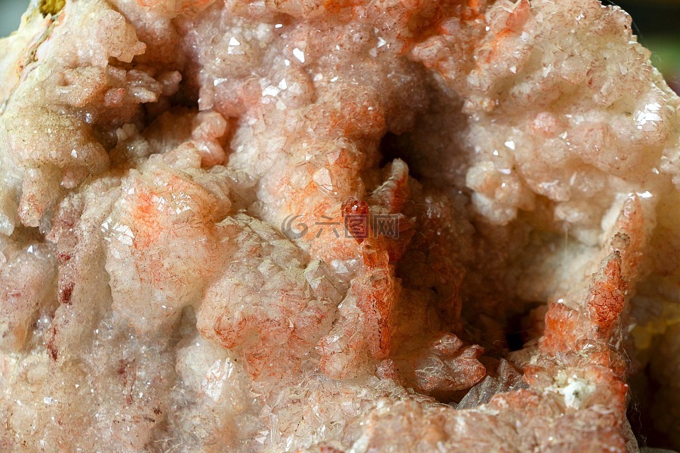 石英,水晶,geode