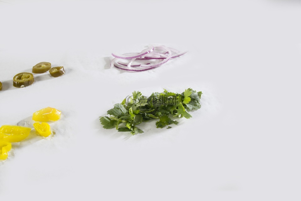 蔬菜,片,食品