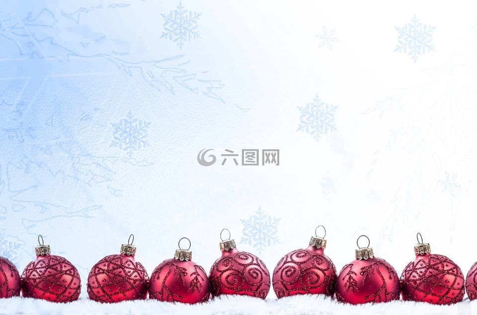 紅色,藍(lán)色,圣誕節(jié)的時(shí)候