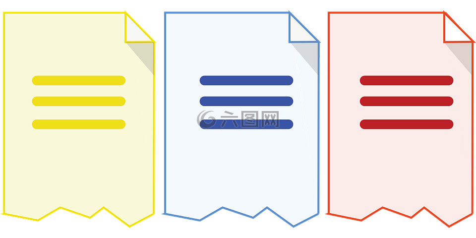 文件片段的圖標(biāo),文件的圖標(biāo),文檔