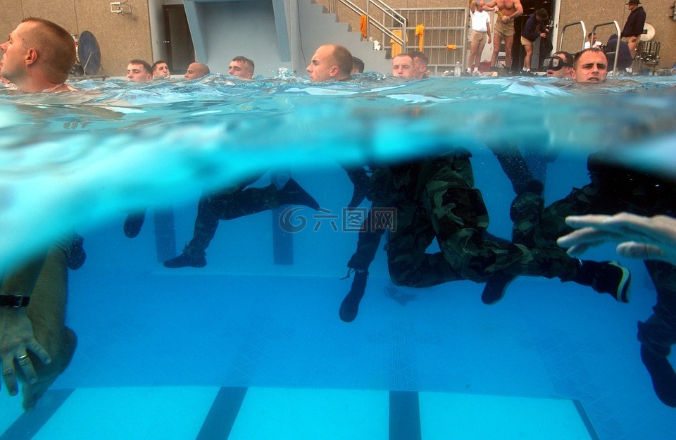 美國海軍,潛水培訓,水
