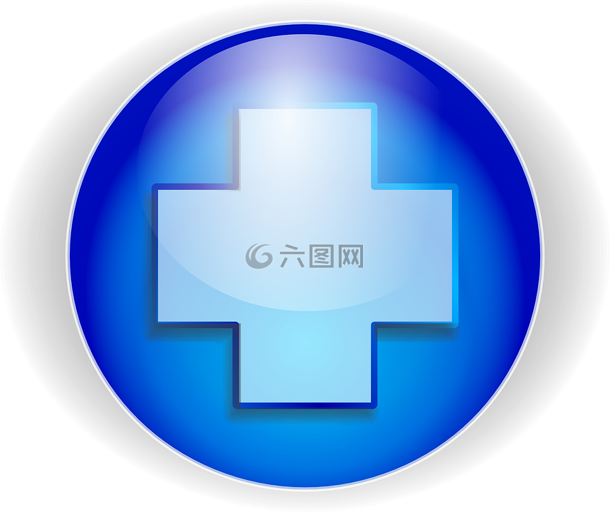 交叉,藍(lán)色,按鈕