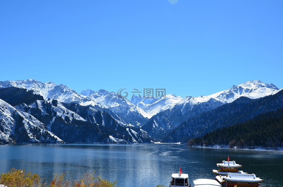 新疆,天山,天池