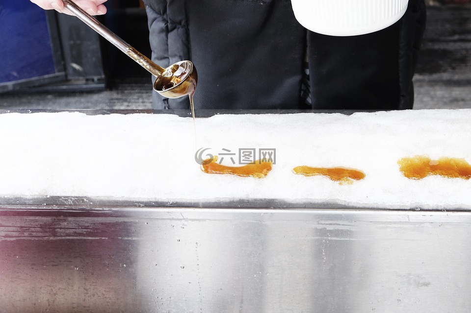 楓,楓樹(shù)糖漿,冰