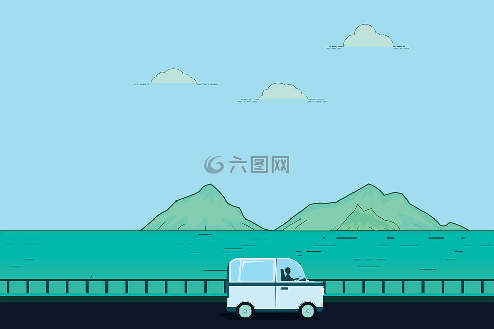 openclipart,平面設計,旅行