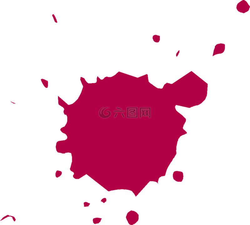 紅色,啟動畫面,滴
