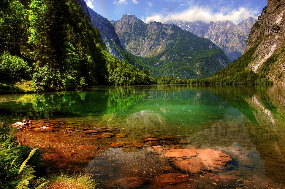 k?nigssee,巴伐利亞,貝