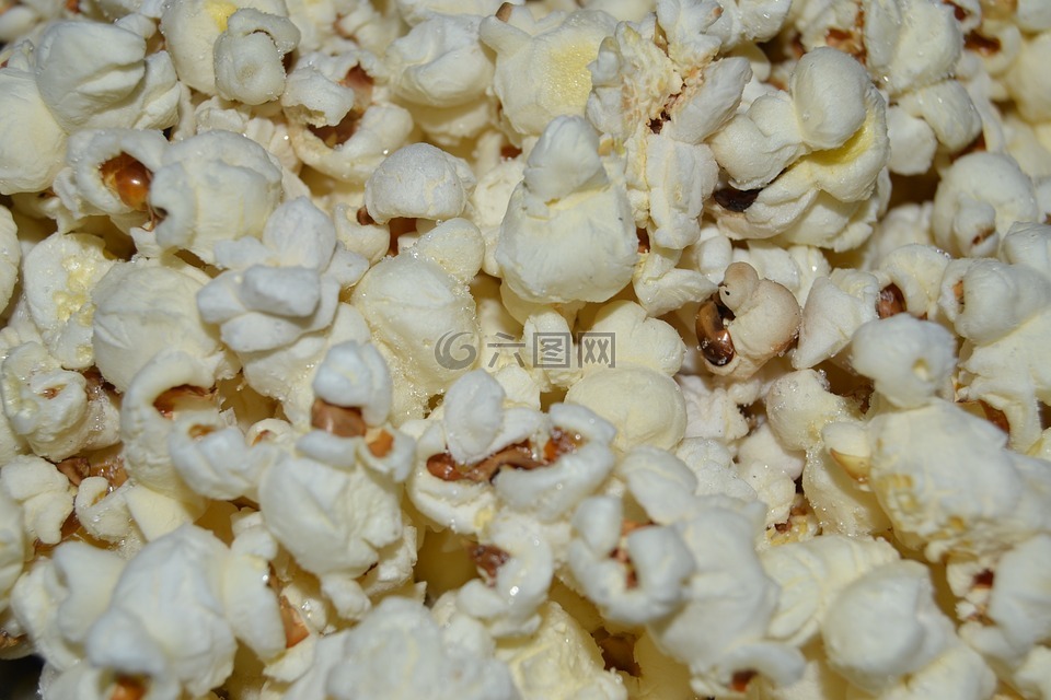 爆米花,糖,甜