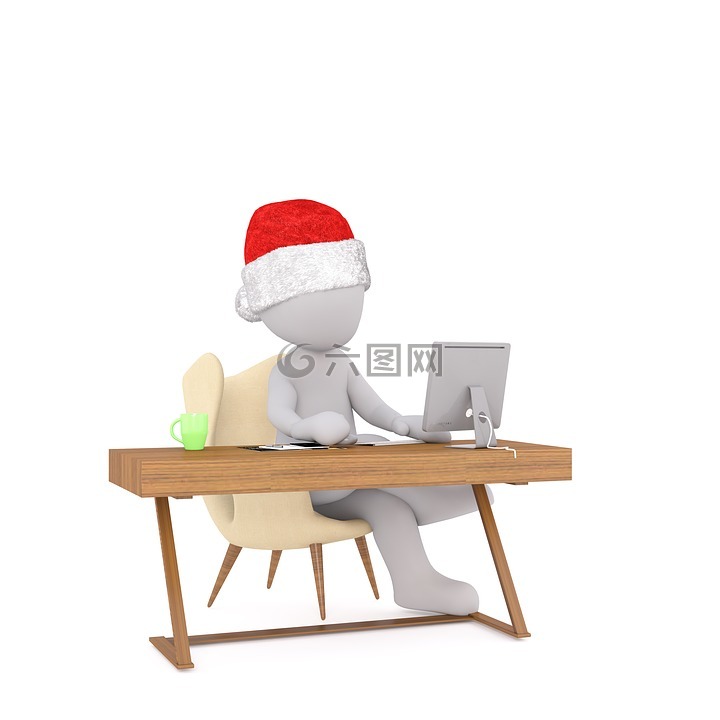 白人男性,白,数字