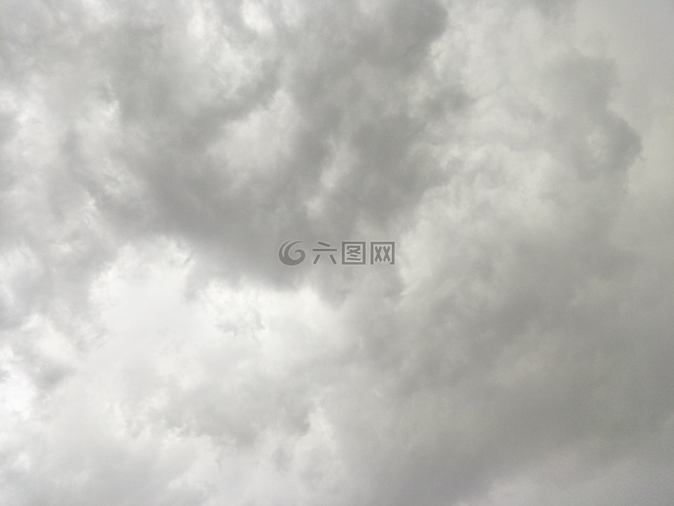 烏云,界,棉