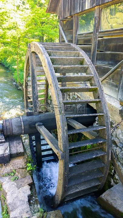 磨機,水磨坊,農(nóng)村