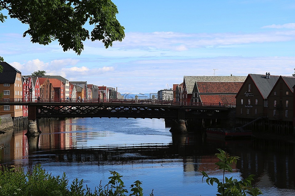 特隆赫姆,河,橋