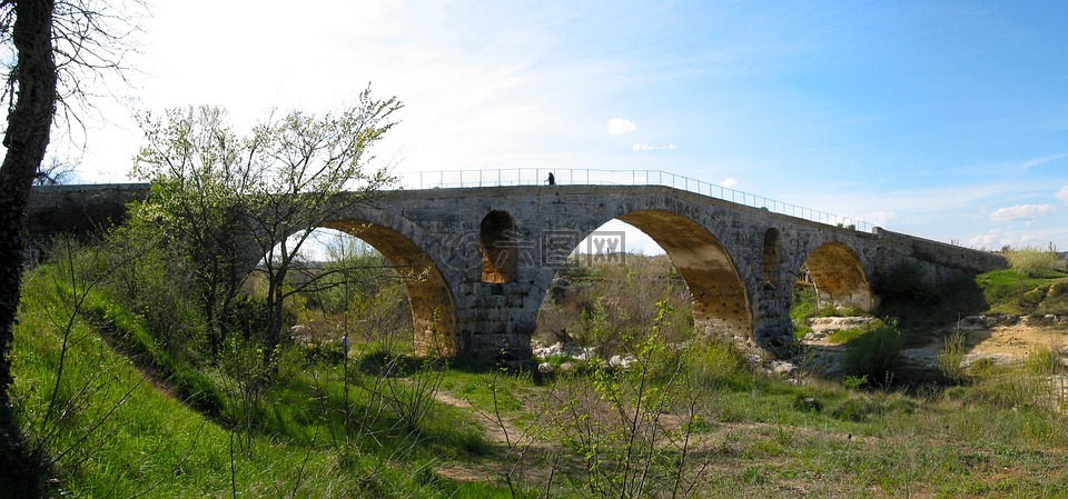 羅馬橋,pont朱利安,vaucluse