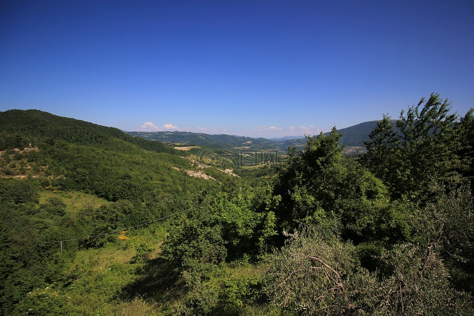 性质,景观,山