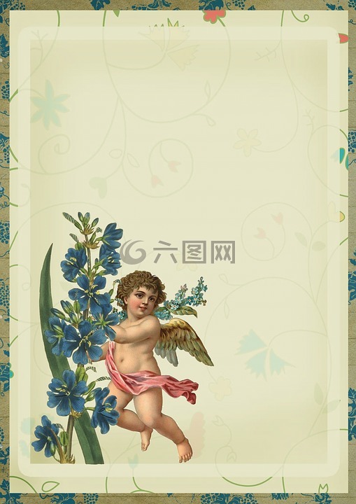 背景,丘比特,小天使